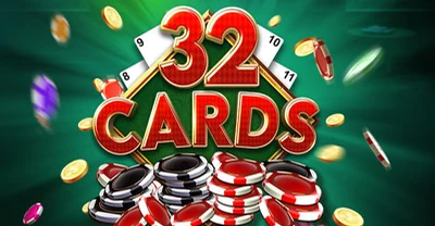 32 Cards table game at Ruby Slots Casino